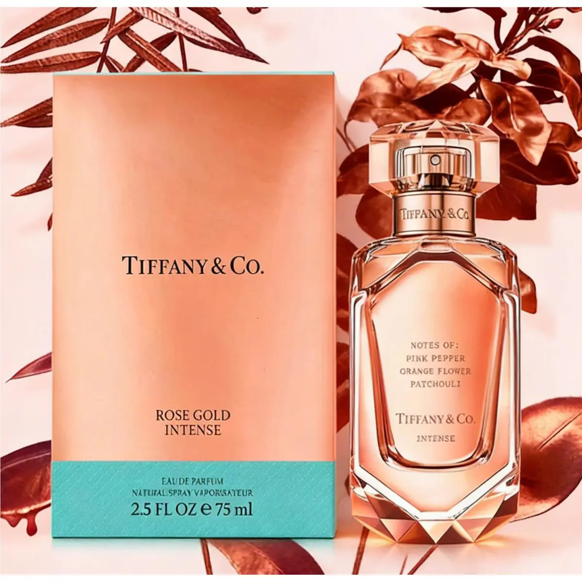 Rose Gold Intense By Tiffany Co For Women 2.5 oz Eau de Parfum Spray