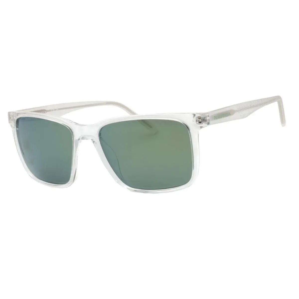 Nautica N6259S N 970 Transparent/green Mirror 55-17-145 Sunglasses