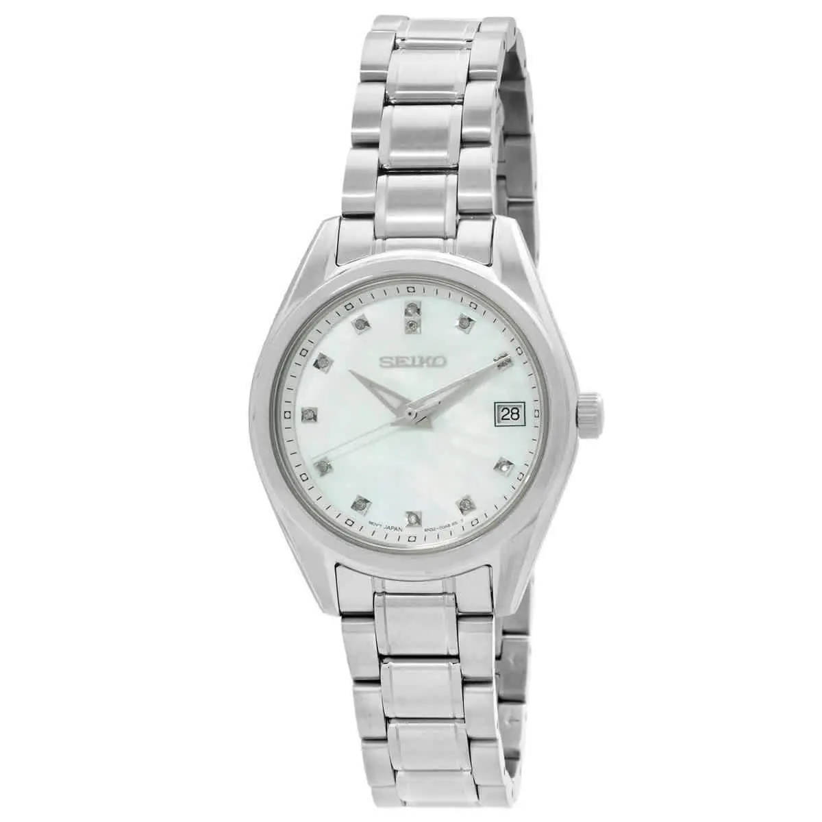 Seiko SUR579P1 Diamond Mop Dial 32 mm Women`s Watch