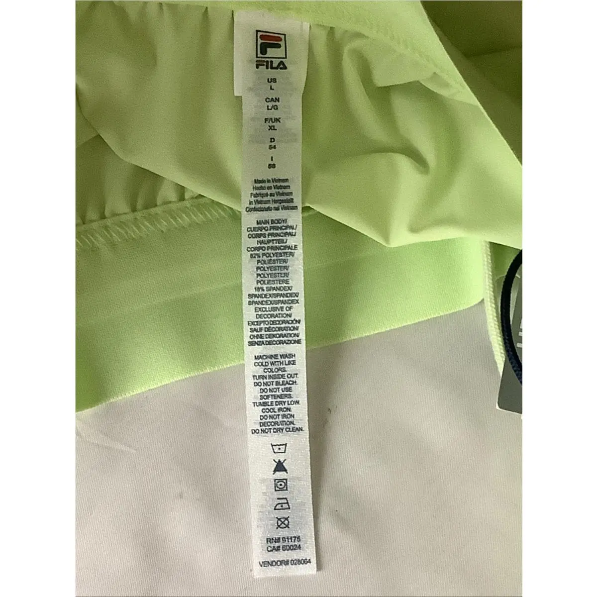 Fila clothing - Green 12