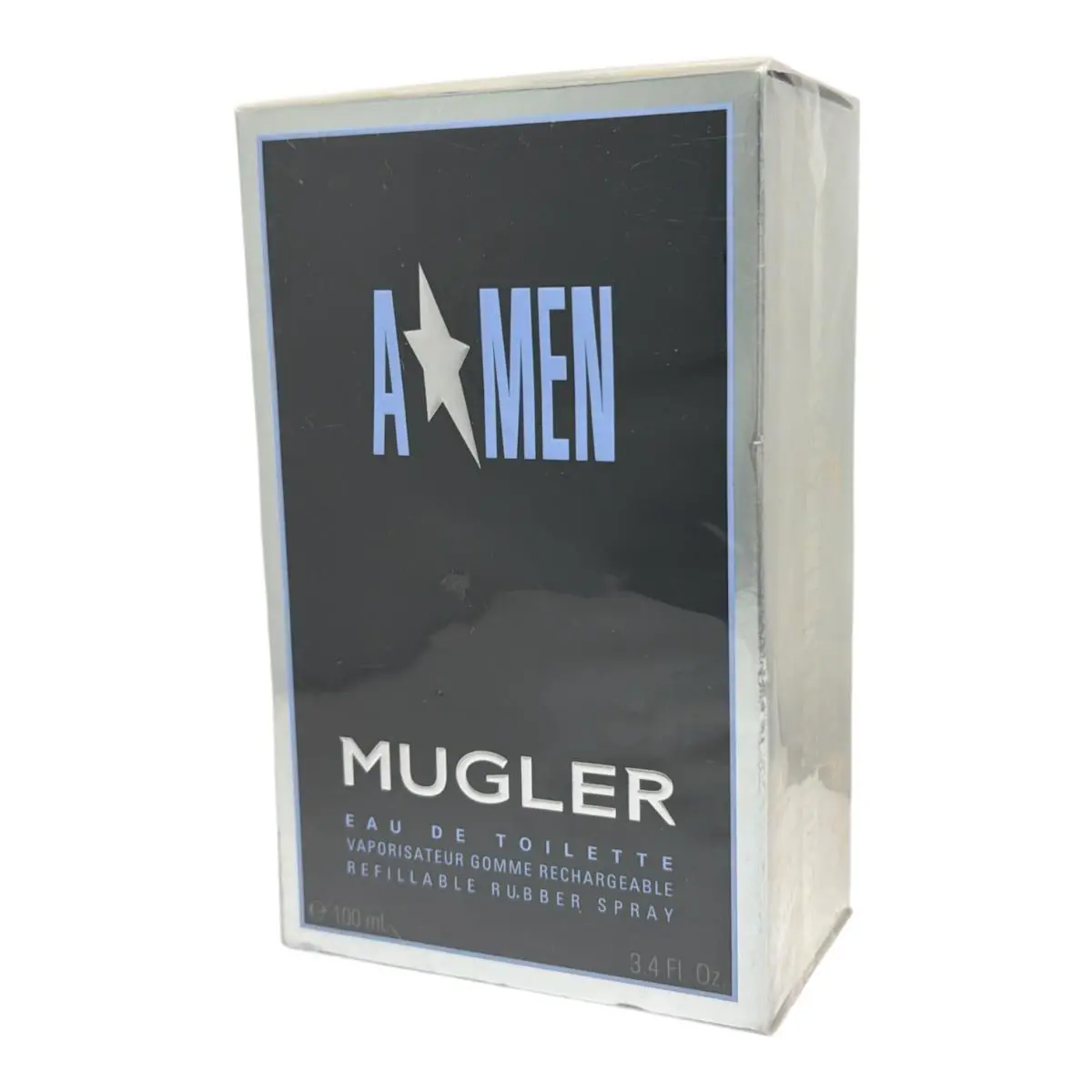 Angel Amen Refillable Rubber Spray Thierry  Men 3.3 / 3.4 Edt by Mugler