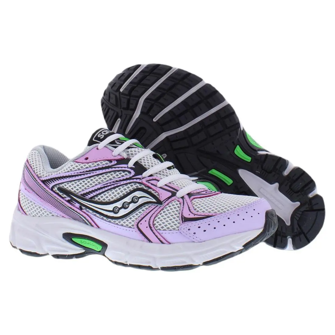 Saucony shoes - Fog/Orchid, Main: Purple 3