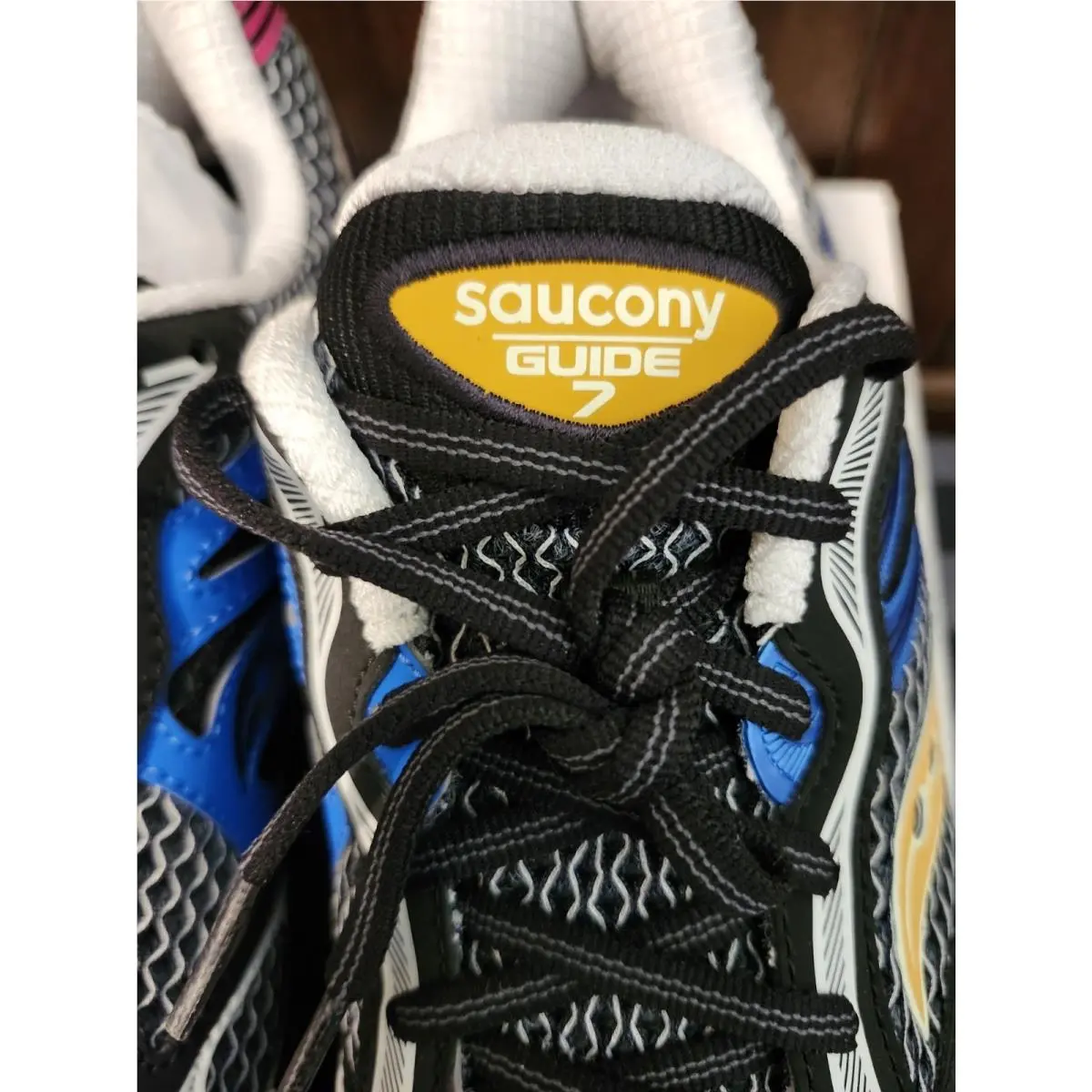 Saucony shoes - Saucony ProGrid Omni - ProGrid Omni - S70739-65 - BLACK/MULTI 8