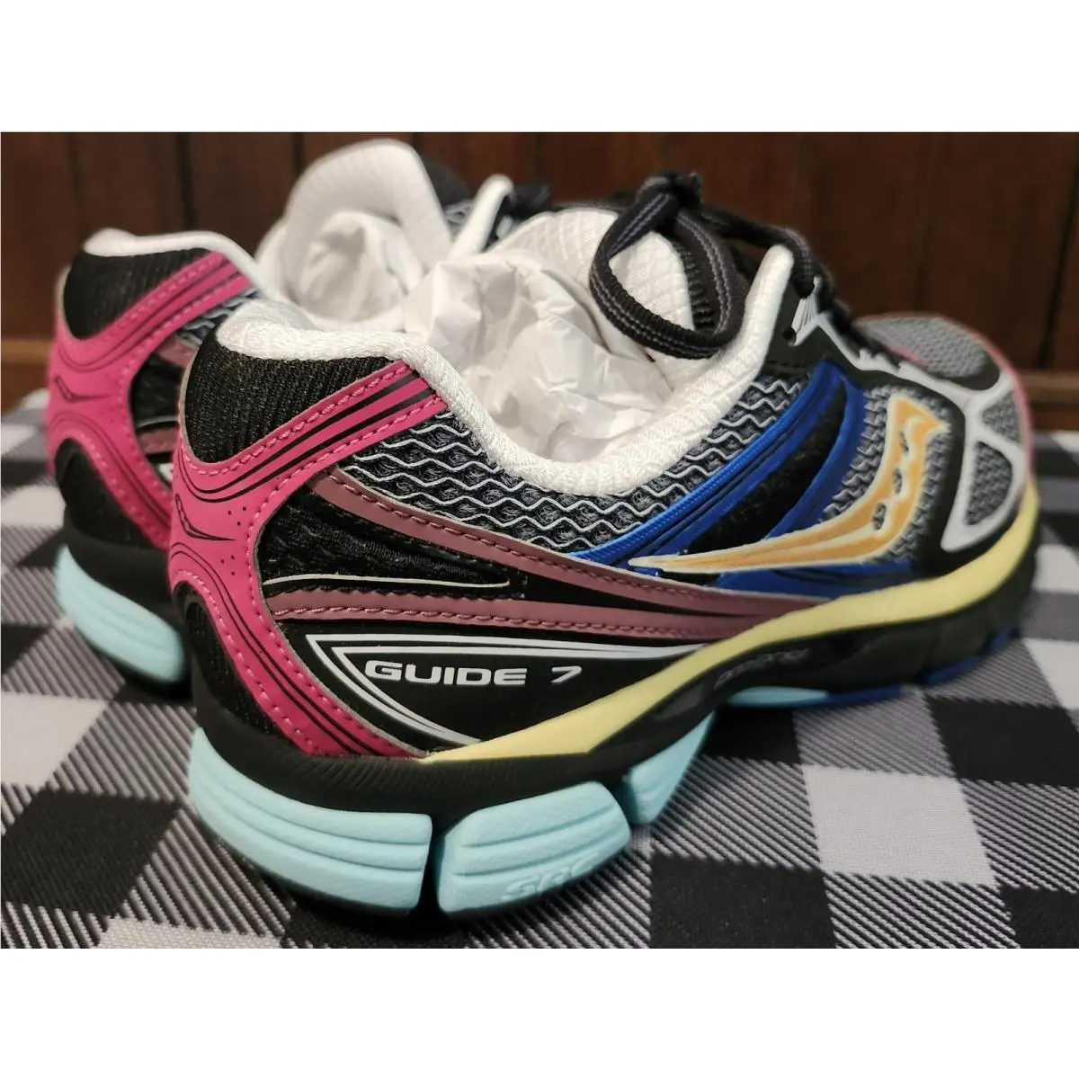 Saucony shoes - Saucony ProGrid Omni - ProGrid Omni - S70739-65 - BLACK/MULTI 11