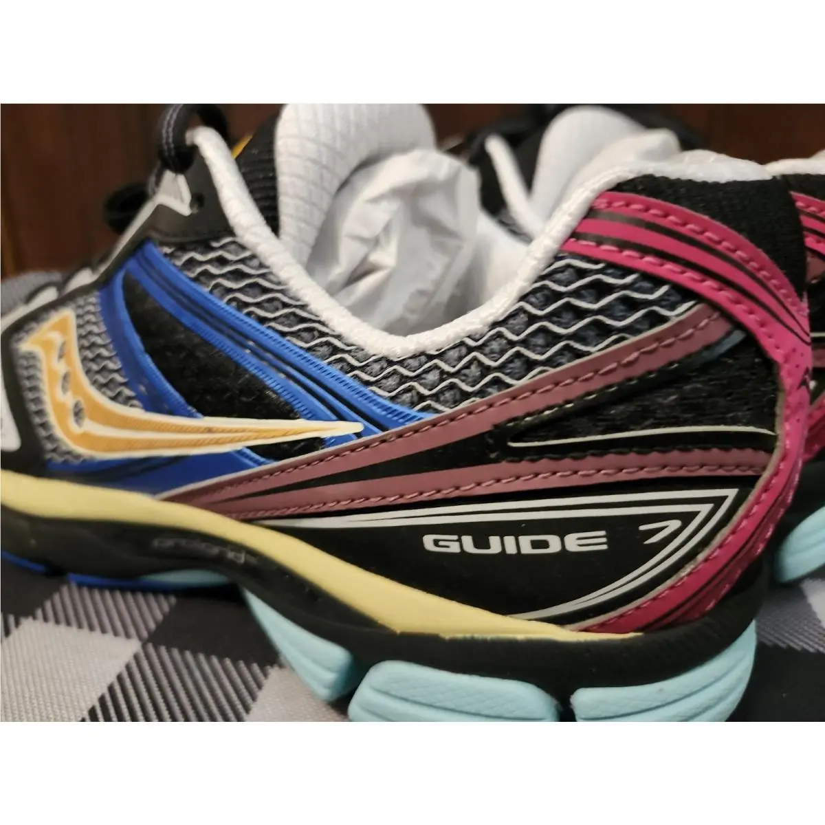 Saucony shoes - Saucony ProGrid Omni - ProGrid Omni - S70739-65 - BLACK/MULTI 13