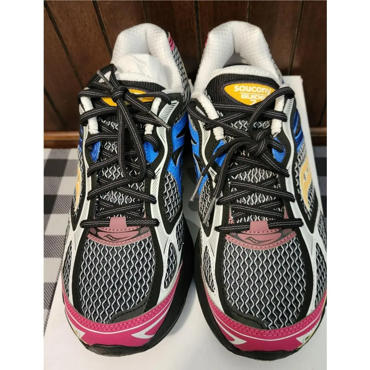 Saucony shoes - Saucony ProGrid Omni - ProGrid Omni - S70739-65 - BLACK/MULTI 5