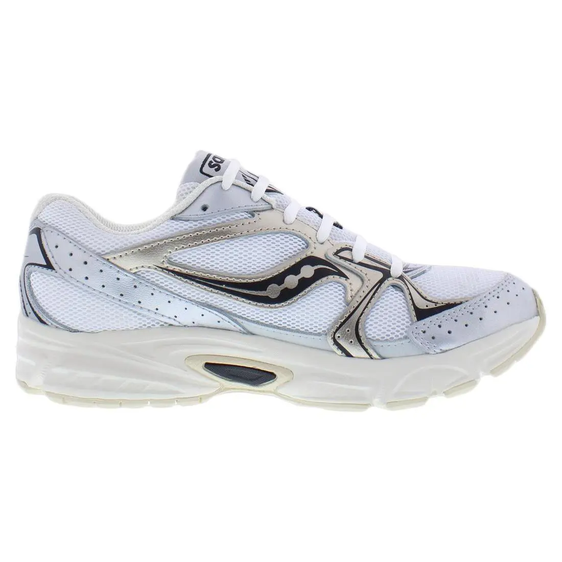 Saucony shoes - Silver/Gilded, Main: White (UPC: 195021128250) 1