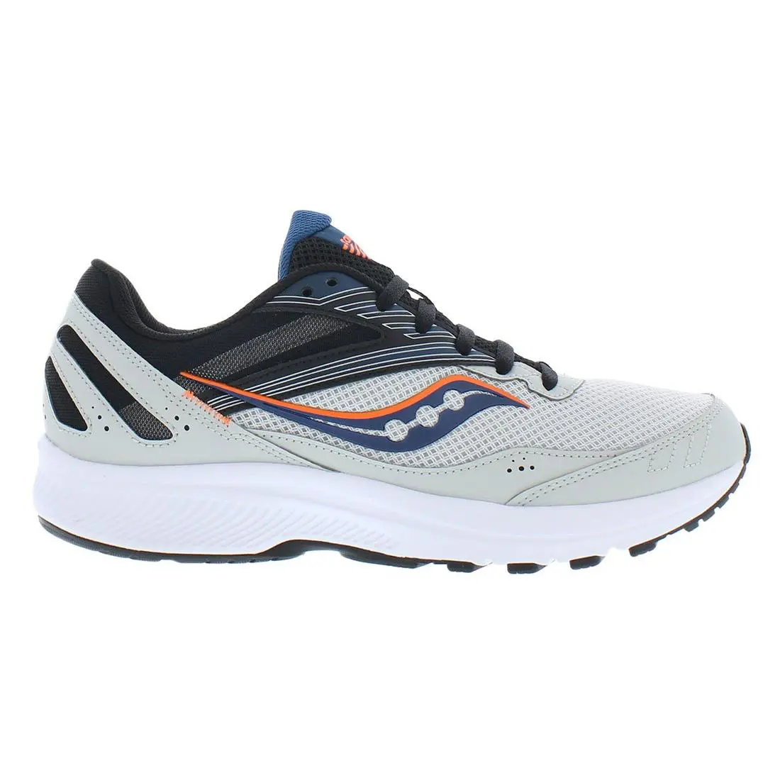 Saucony Cohesion 15 Mens Shoes Size 11.5 Color: Dove/black - White