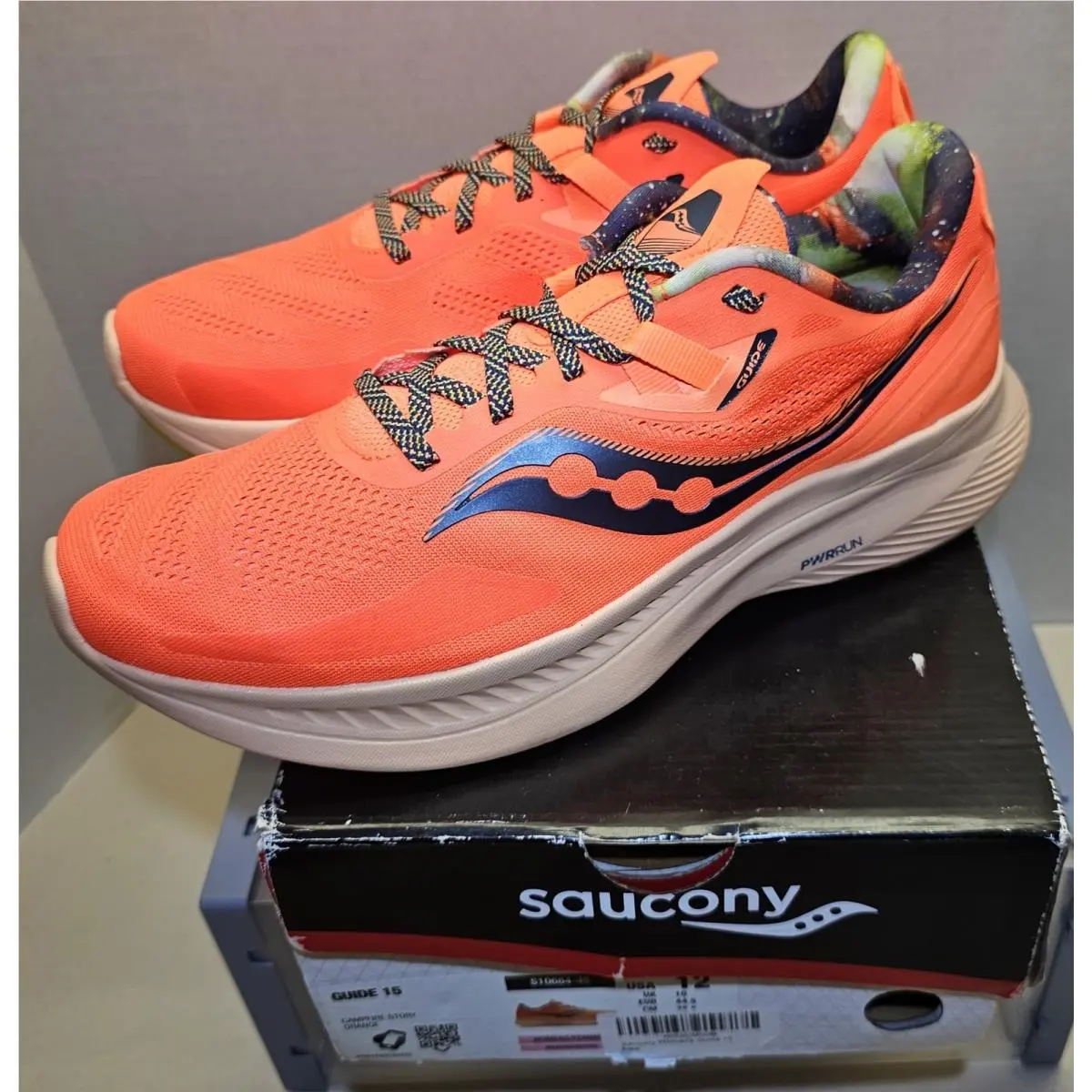Saucony shoes - Saucony Guide 15 - Guide - S10688-45 - Campfire Story Orange 1