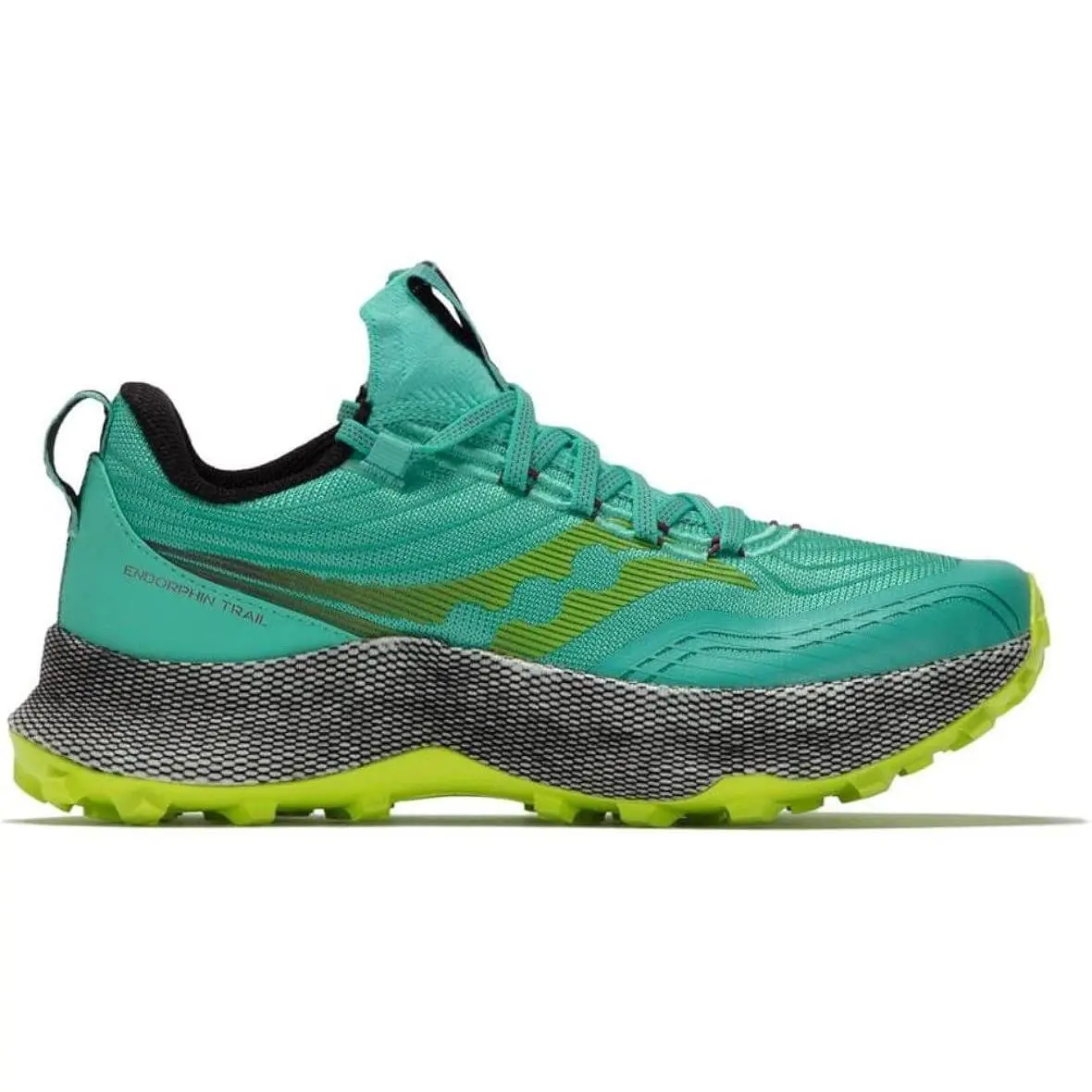 Saucony shoes - Endorphine Trail - Endorphine Trail - Teal, Manufacturer: Cool Mint/Acid 1
