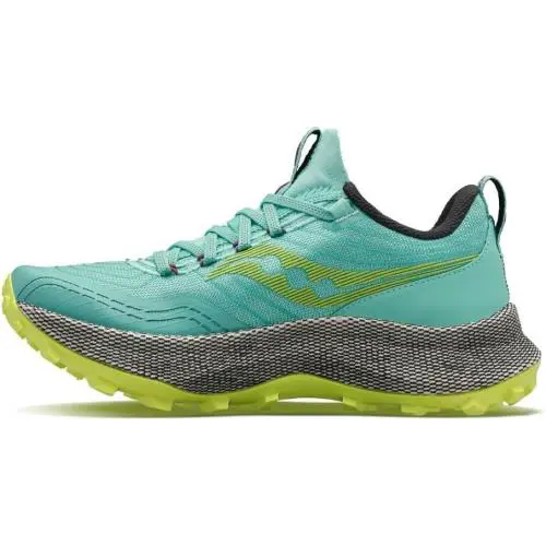 Saucony shoes - Endorphine Trail - Endorphine Trail - Teal, Manufacturer: Cool Mint/Acid 4