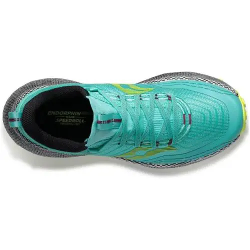 Saucony shoes - Endorphine Trail - Endorphine Trail - Teal, Manufacturer: Cool Mint/Acid 5