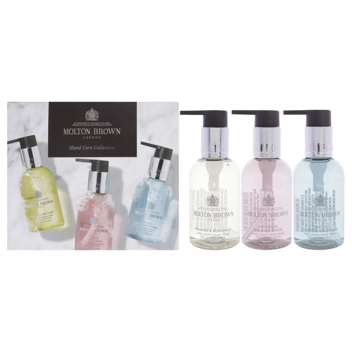 3 Pack Floral and Aromatic Hand Care Collection Set by Molton Brown- 3 Pc Set