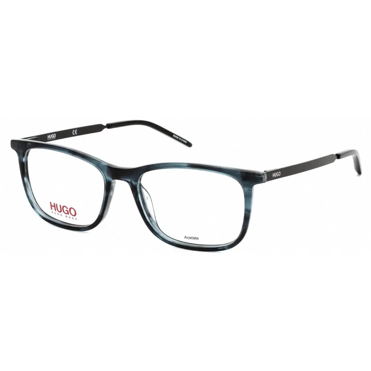 Hugo HG 1018 Avs 00 Eyeglasses Striped Blue Frame 52mm