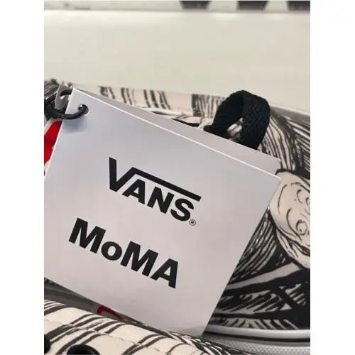Vans shoes - Vans Edvard Munch Moma - Edvard Munch Moma - White 3