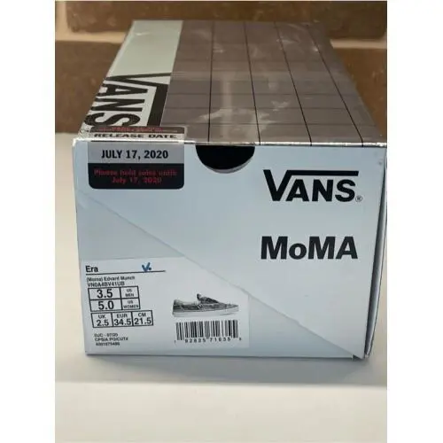 Vans shoes - Vans Edvard Munch Moma - Edvard Munch Moma - White 6