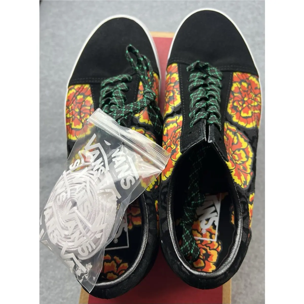 Vans shoes - VANS Old Skool - Old Skool - Black Yellow Orange 9