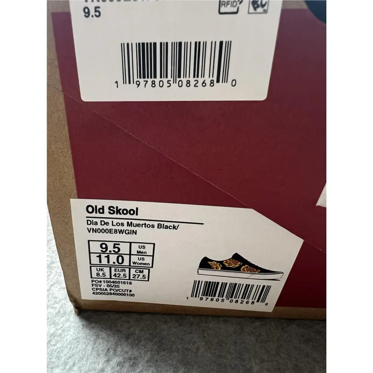 Vans shoes - VANS Old Skool - Old Skool - Black Yellow Orange 5