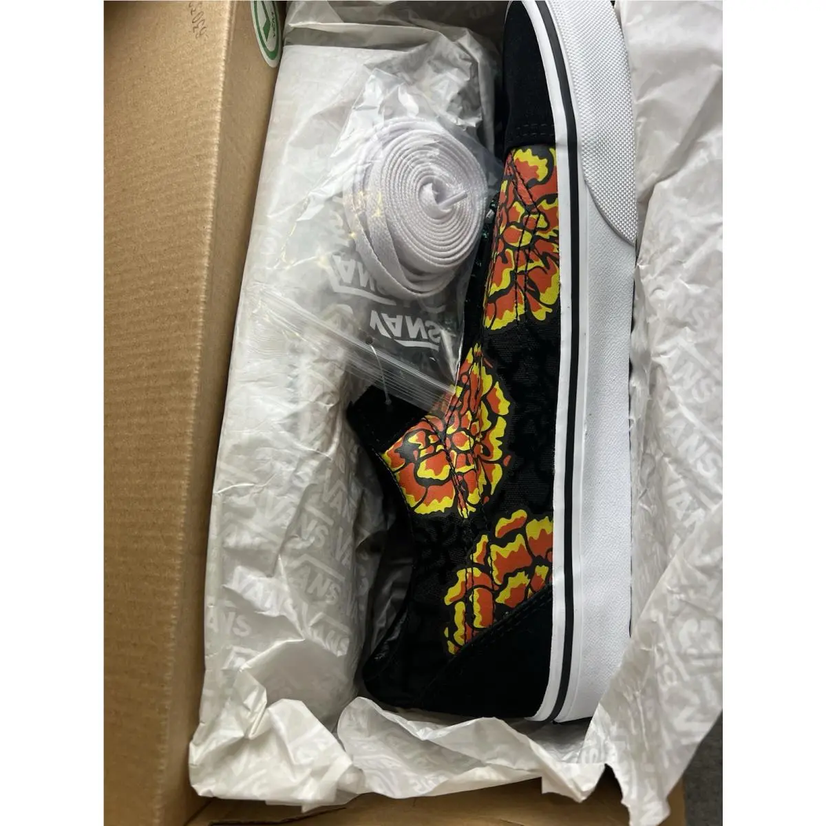 Vans shoes - VANS Old Skool - Old Skool - Black Yellow Orange 6