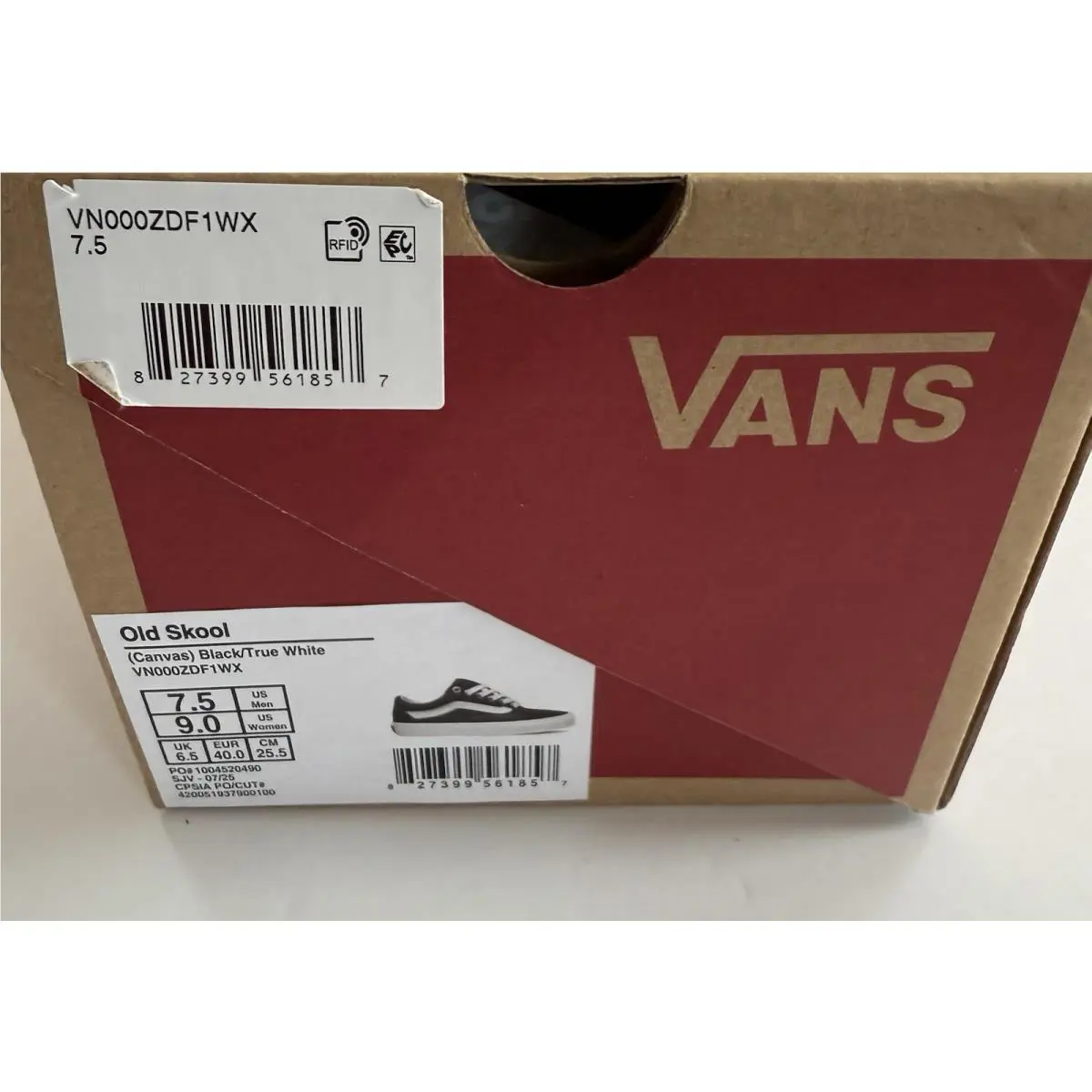 Vans shoes - VANS Old Skool - Old Skool - Black 5