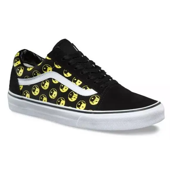 Vans shoes - OLD SKOOL - OLD SKOOL - daze face - Black 0
