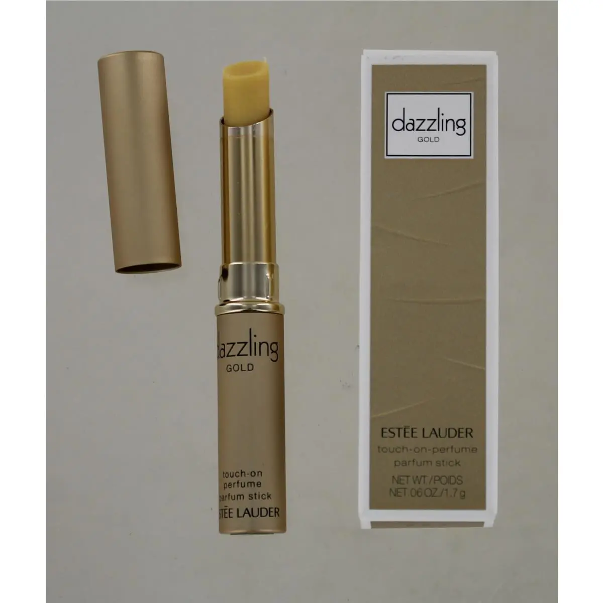 Estee Lauder Dazzling Gold Parfum Stick - .06 oz - Rare