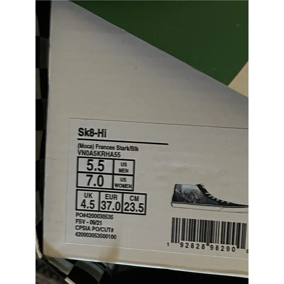 Vans shoes - Vans Sk8 - Black 5