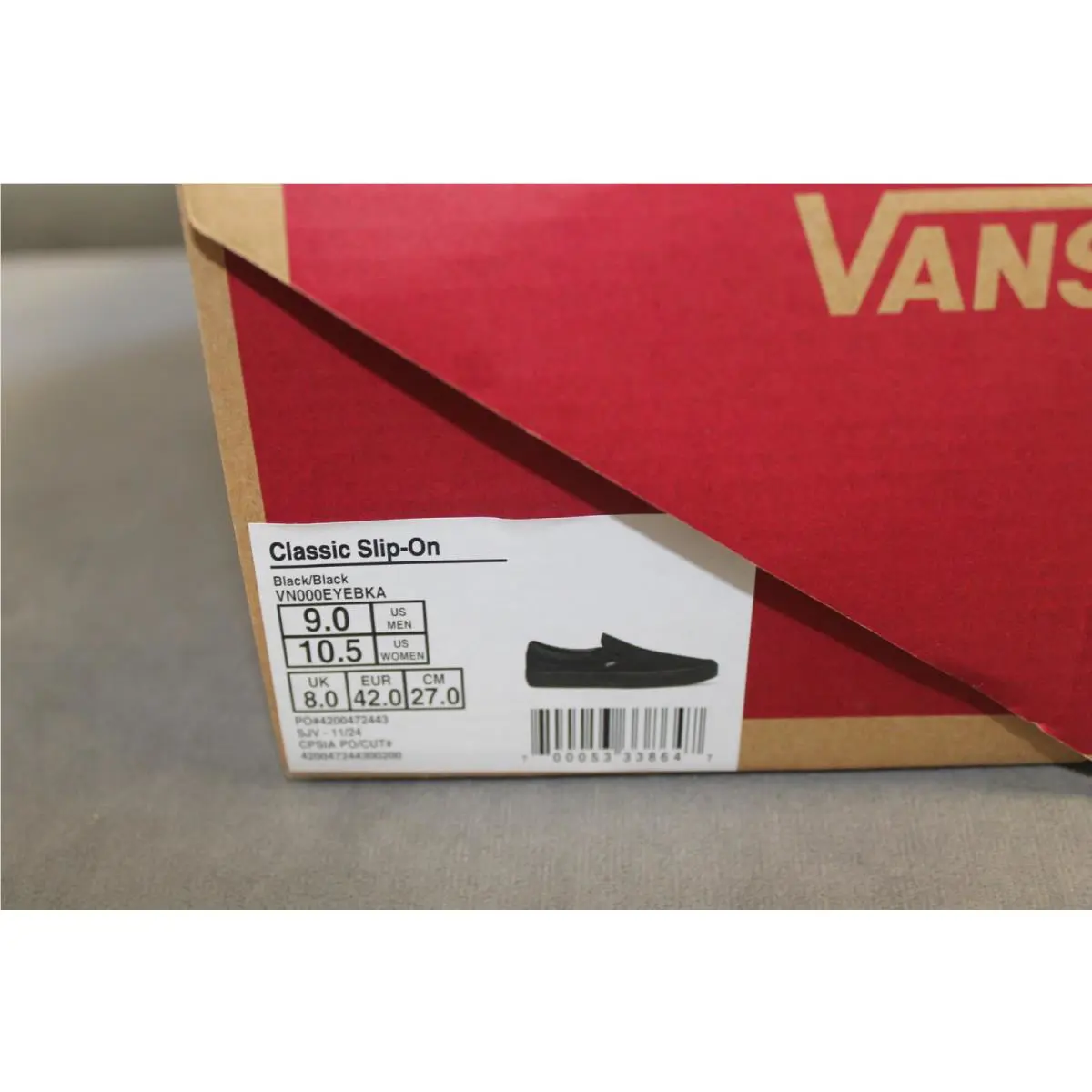 Vans shoes - VANS Classics - Classics - Black 7