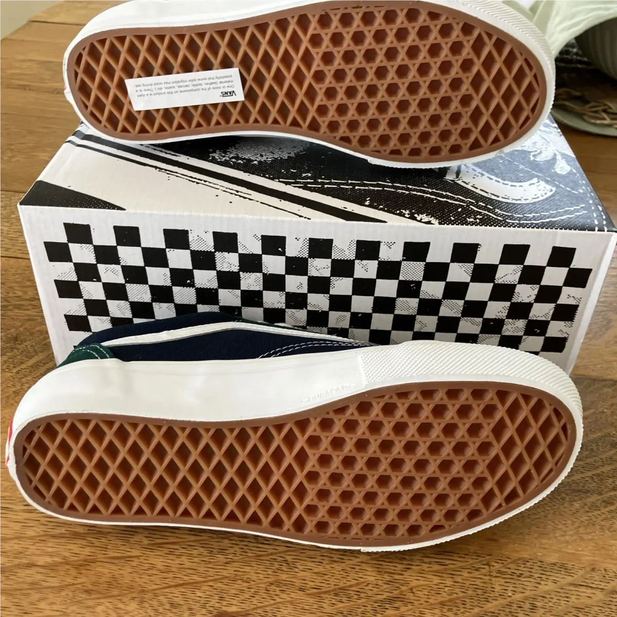 Vans shoes - VANS Old Skool - Old Skool - VN0A2Z3224O - Blue, Manufacturer: Blue/Green 2