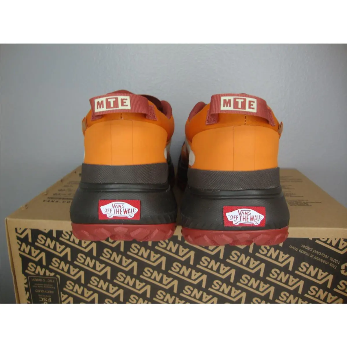 Vans shoes - VANS MTE Crosspath - MTE Crosspath - VN000CVU52K - Orange (UPC: 197643167198) 4