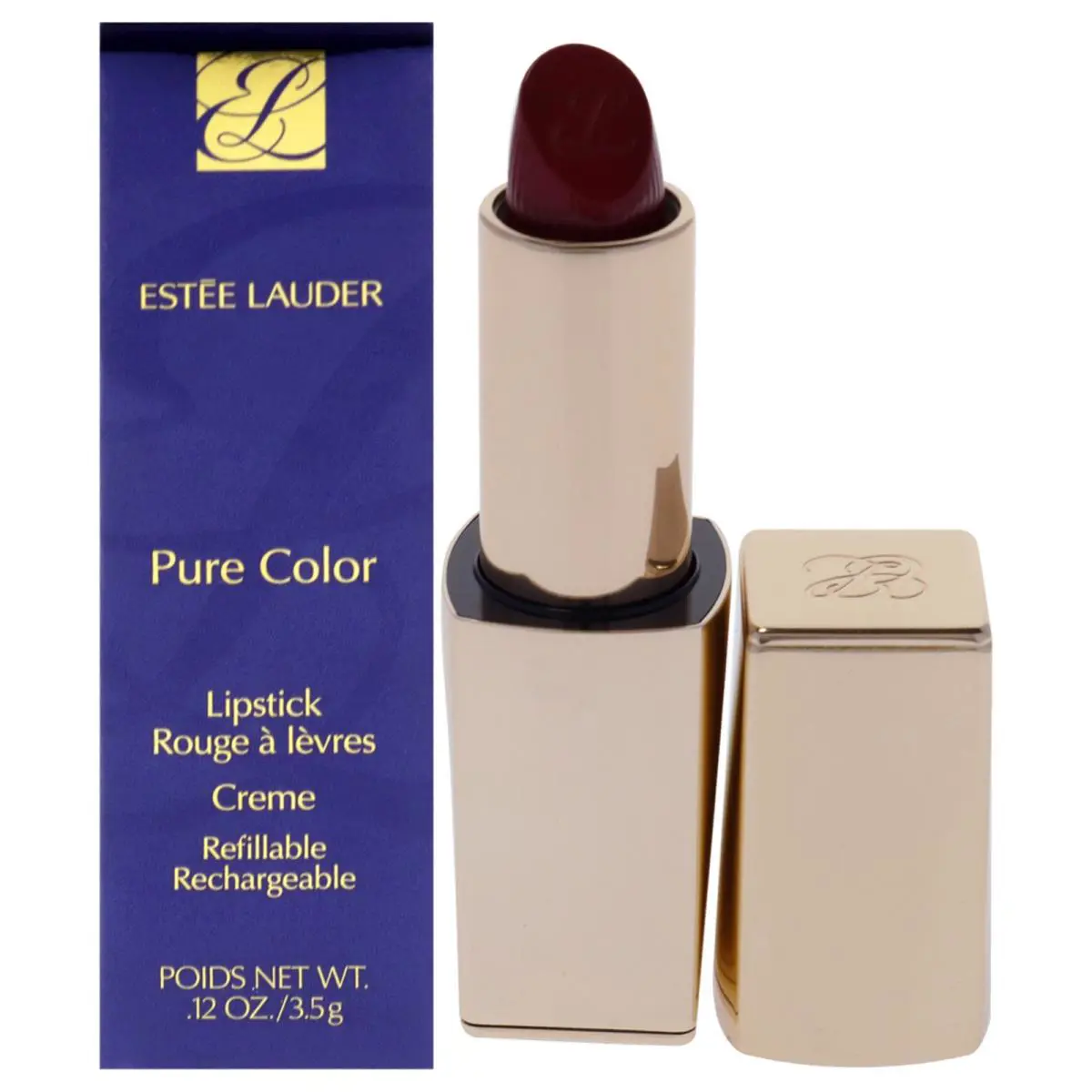 3 Pack Pure Color Creme Lipstick-541 La Noir by Estee Lauder For Women - 0.13 oz