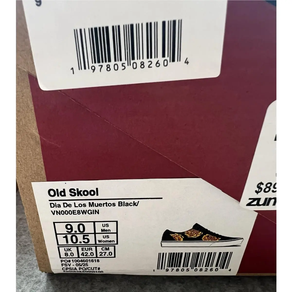 Vans shoes - VANS Old Skool - Old Skool - Black Yellow Orange 5