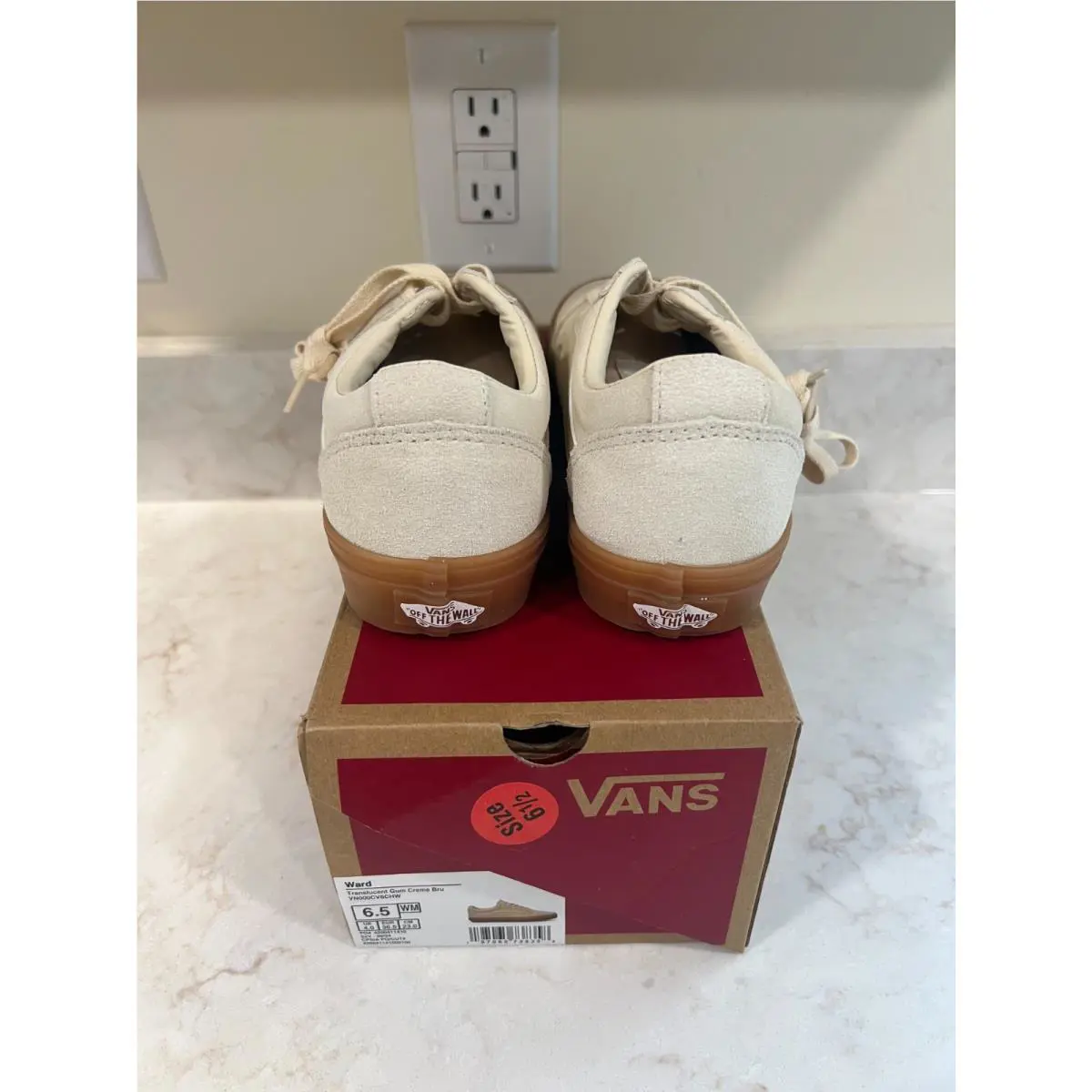 Vans shoes - Creme (UPC: 197065739409) 2