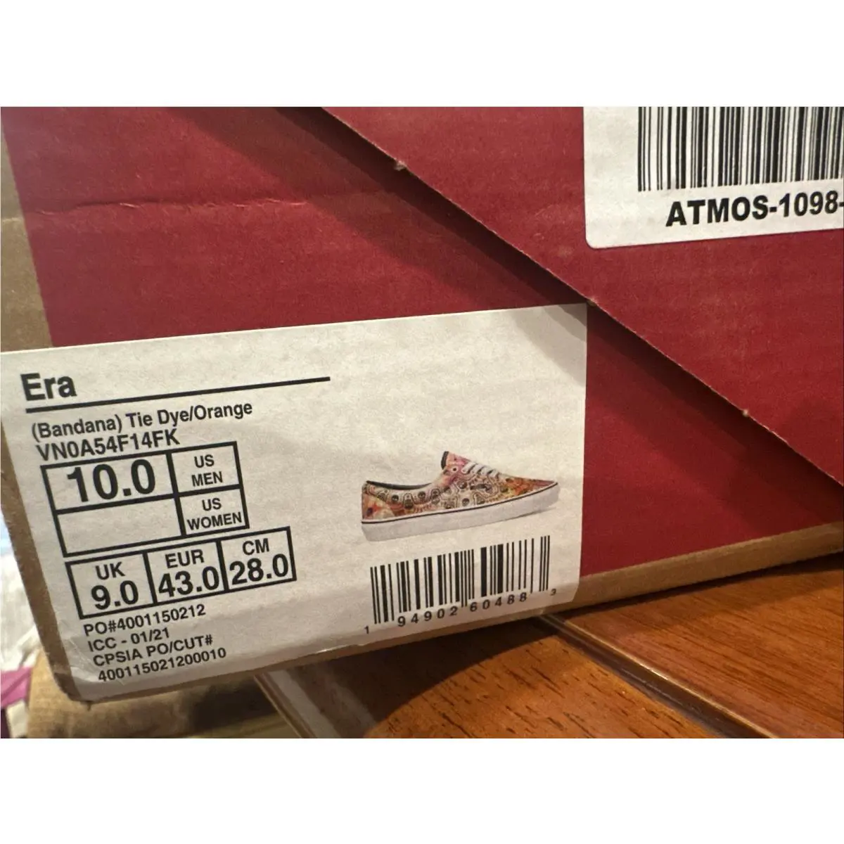 Vans shoes - VANS Era - Era - Multicolor 5