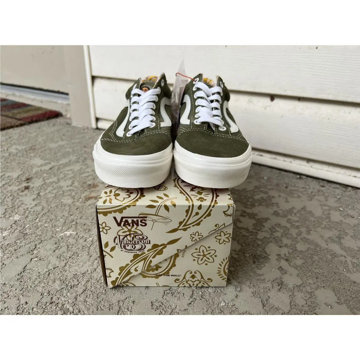 Vans shoes - VANS Old Skool - Old Skool - VN0A54F3ZC6 - Green 1