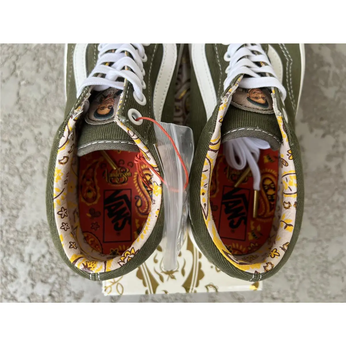 Vans shoes - VANS Old Skool - Old Skool - VN0A54F3ZC6 - Green 4