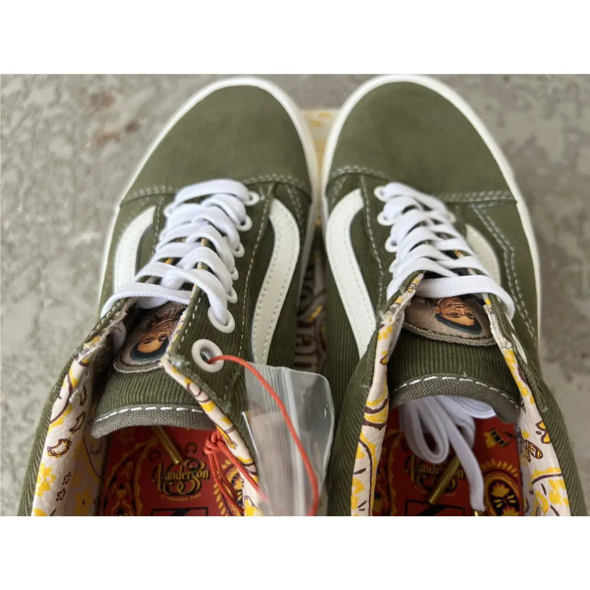 Vans shoes - VANS Old Skool - Old Skool - VN0A54F3ZC6 - Green 6