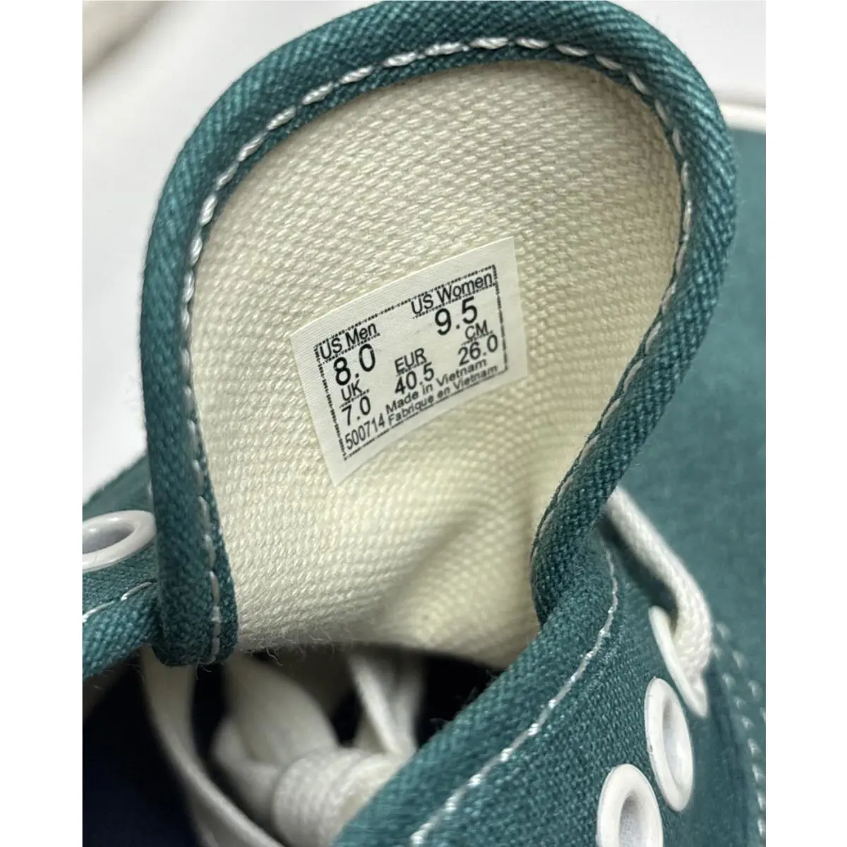 Vans shoes - VANS Authentic - Authentic - Green 10