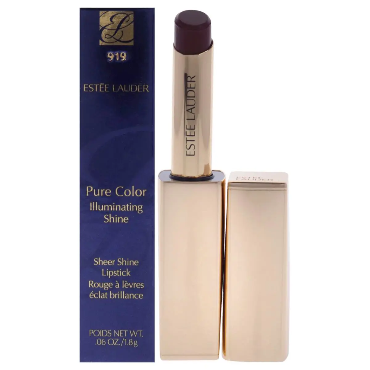 3 Pack Estee Lauderpure Illuminating Shine Lipstick-919 Fantastical - 0.06 oz