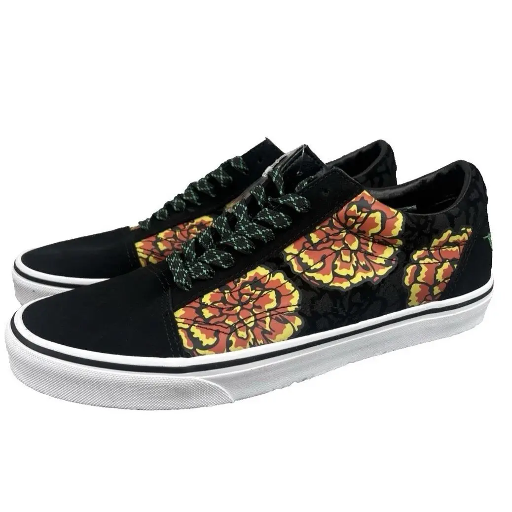 Vans shoes - VANS Old Skool - Old Skool - Black Yellow Orange 0
