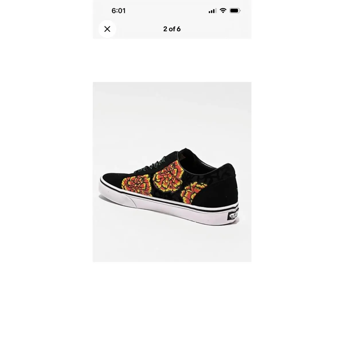 Vans shoes - VANS Old Skool - Old Skool - Black Yellow Orange 4