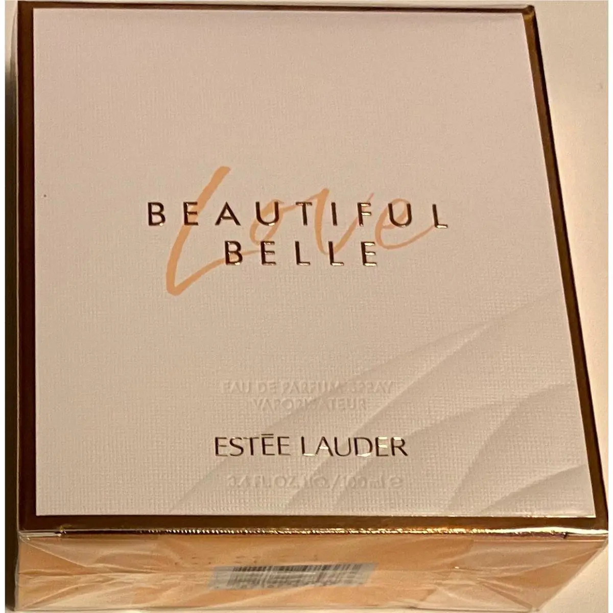 Estee Lauder Beautiful Belle For Women`s Eau DE Parfum 3.4 Fl.oz LIQ./100 ML