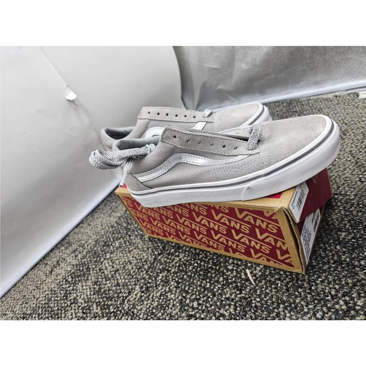 Vans shoes - VANS Old Skool - Old Skool - VN000E8WBGF - Pop Grey 1