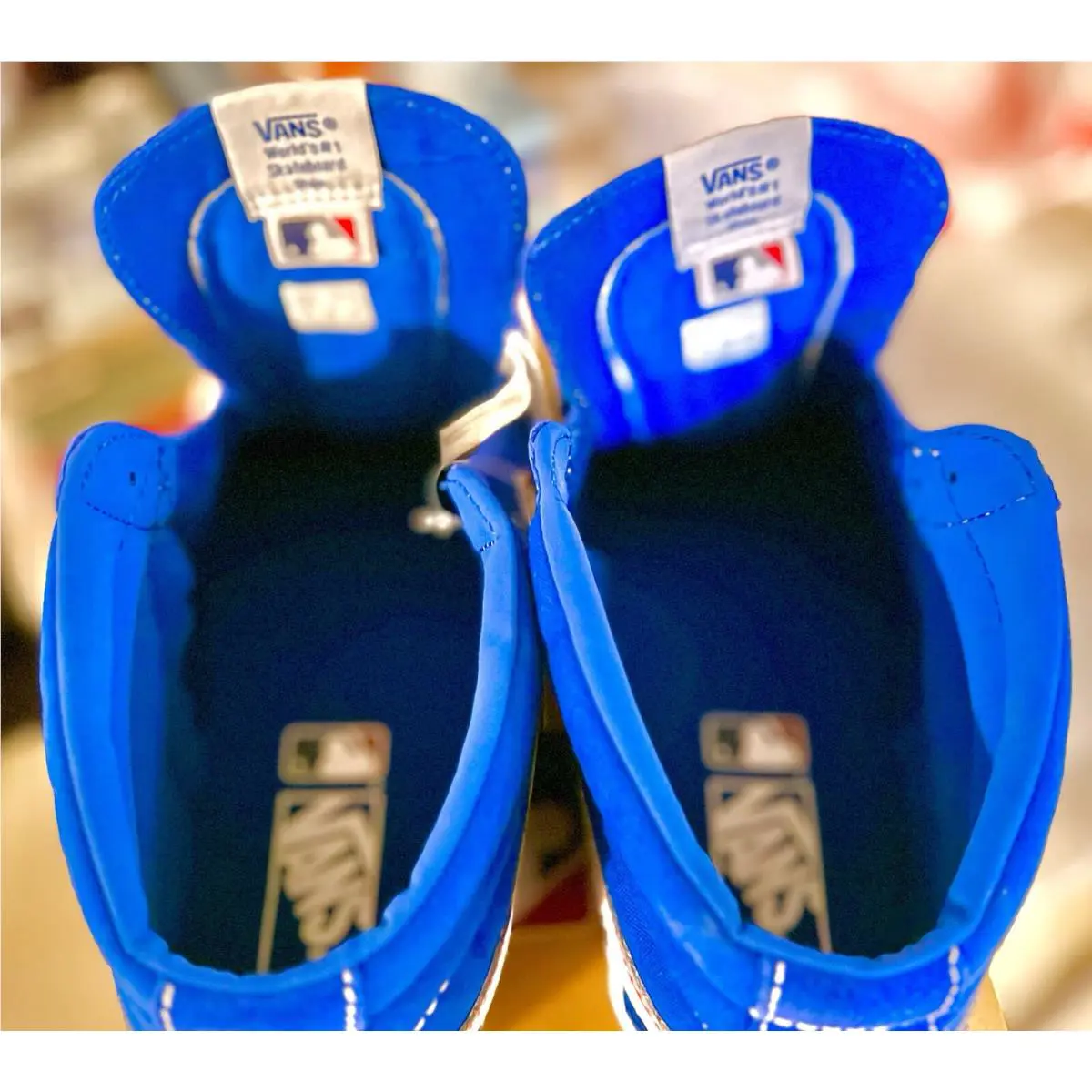 Vans shoes - Vans SK8 Mid Reissue Chicago Cubs - Blue 3