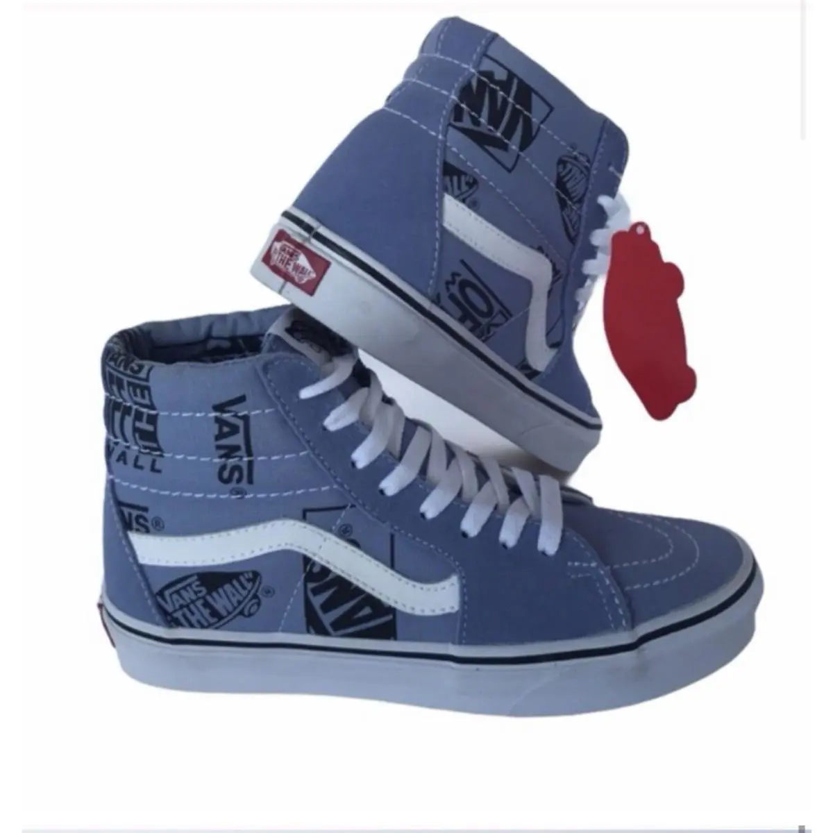 Vans shoes - VANS Sk8-Hi - Lavender Logo Mix - Blue 2