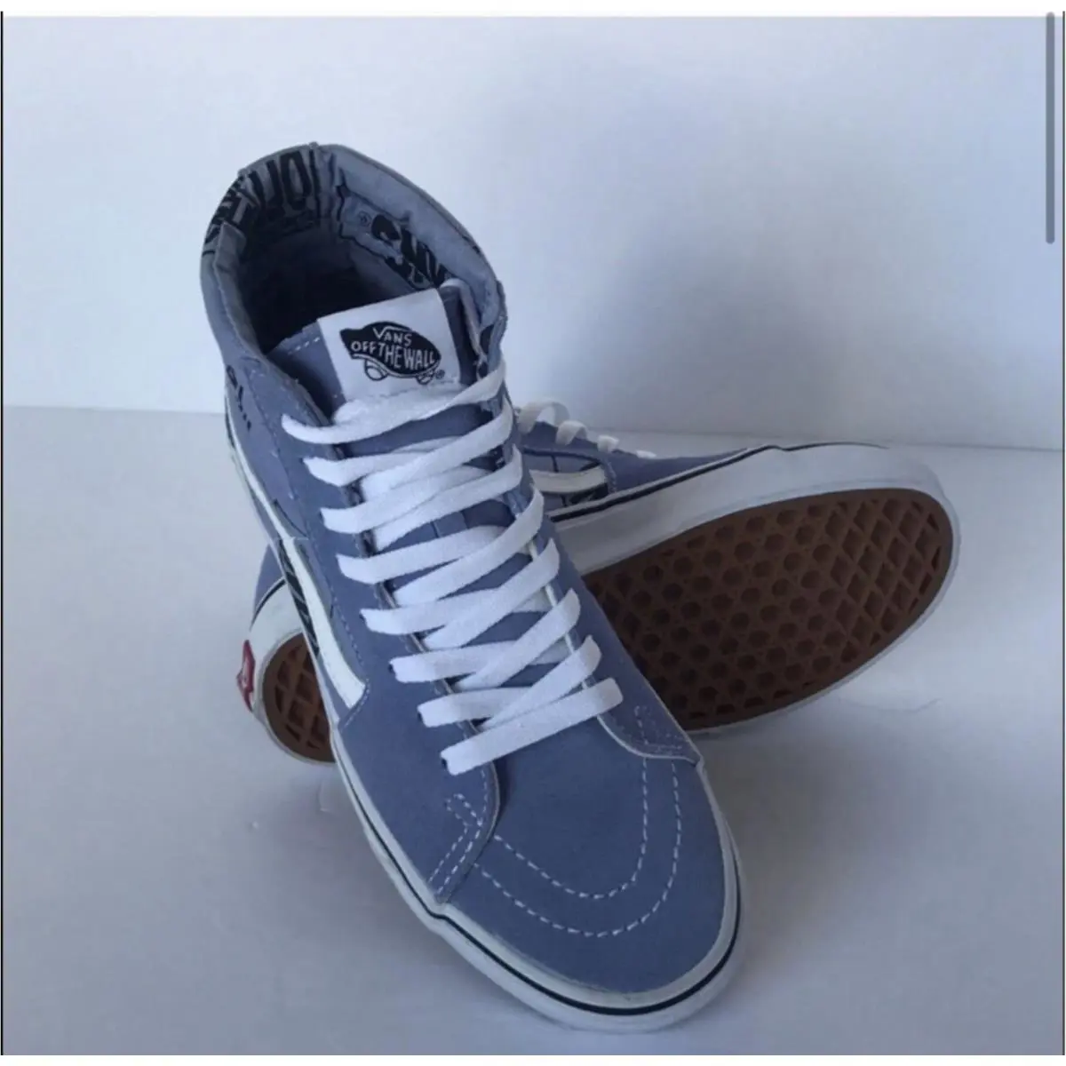 Vans shoes - VANS Sk8-Hi - Lavender Logo Mix - Blue 0
