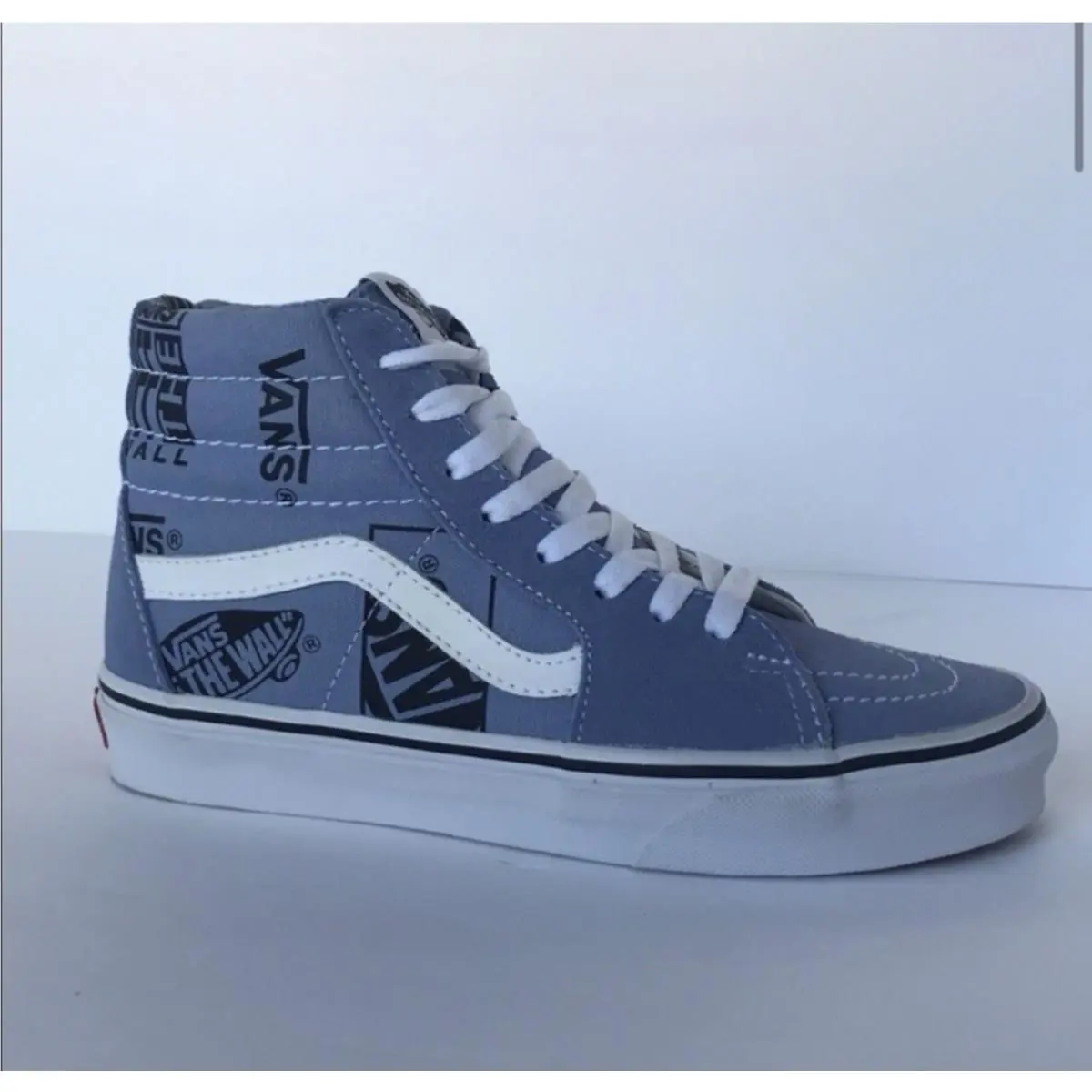 Vans shoes - VANS Sk8-Hi - Lavender Logo Mix - Blue 1