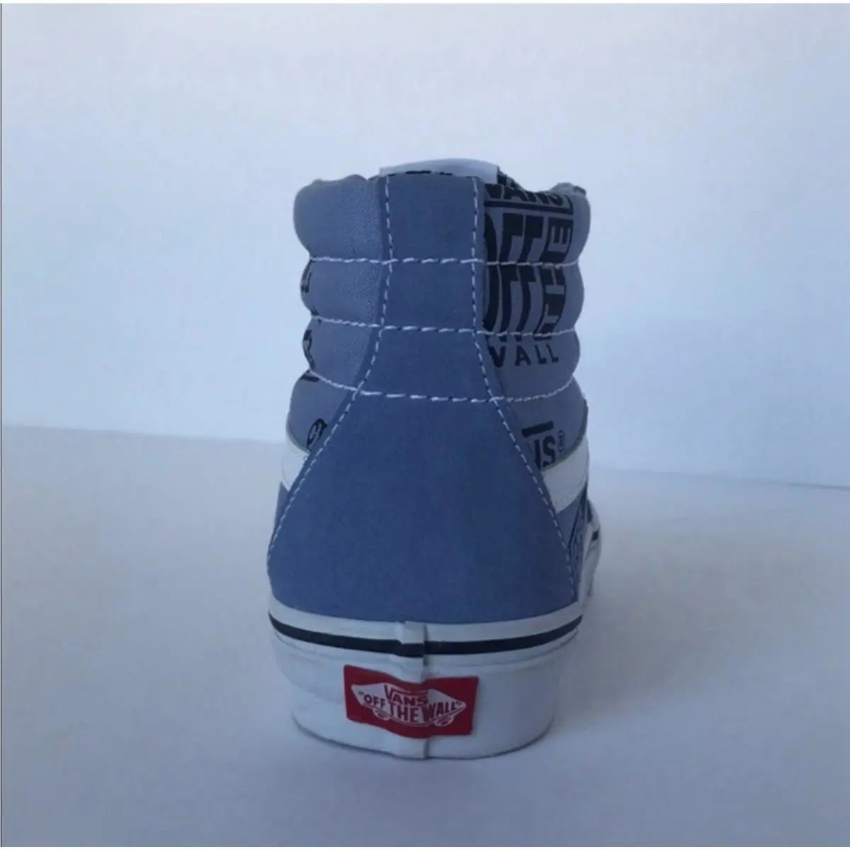Vans shoes - VANS Sk8-Hi - Lavender Logo Mix - Blue 3