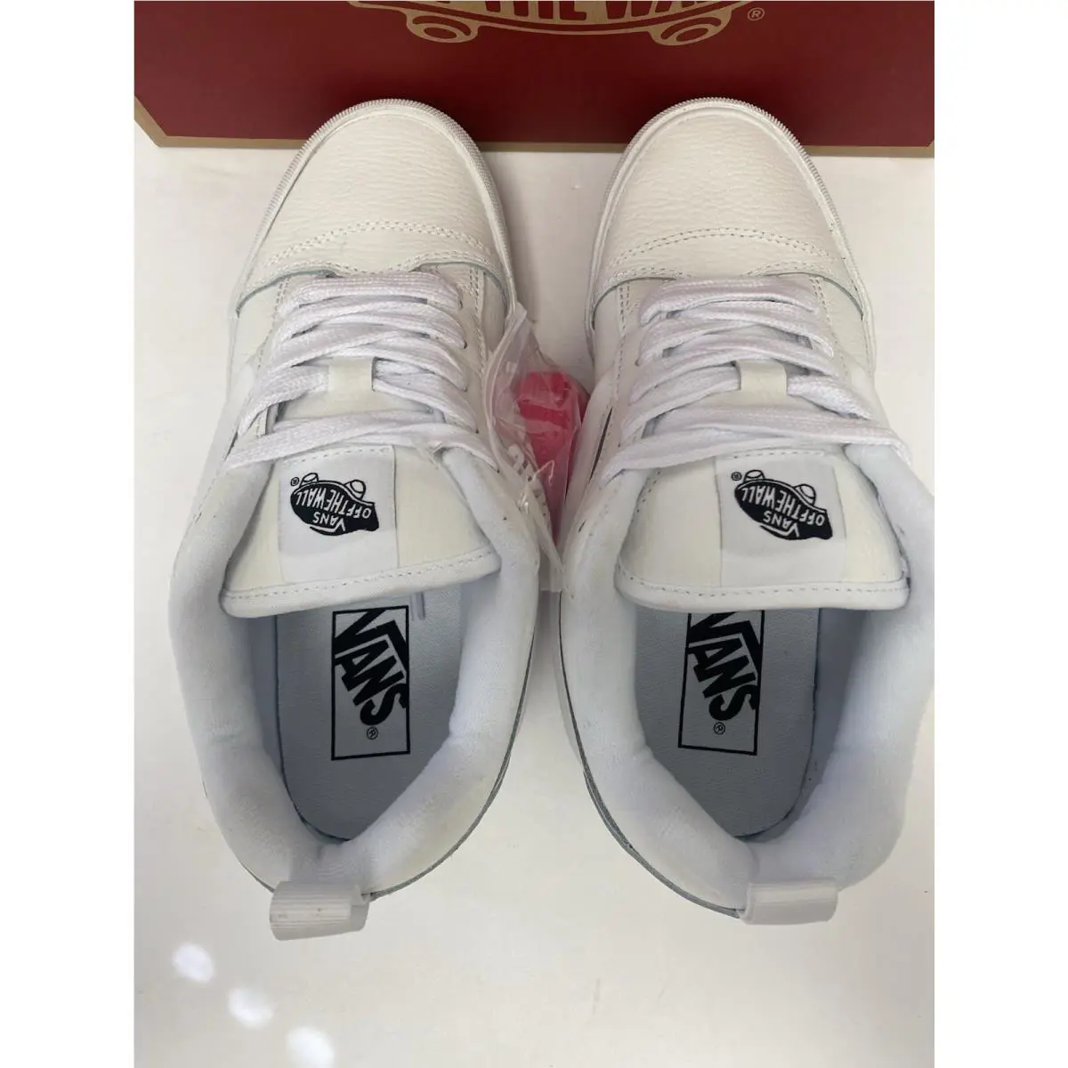 Vans shoes - VANS Knu Skool - Knu Skool - White, Manufacturer: Gray 2