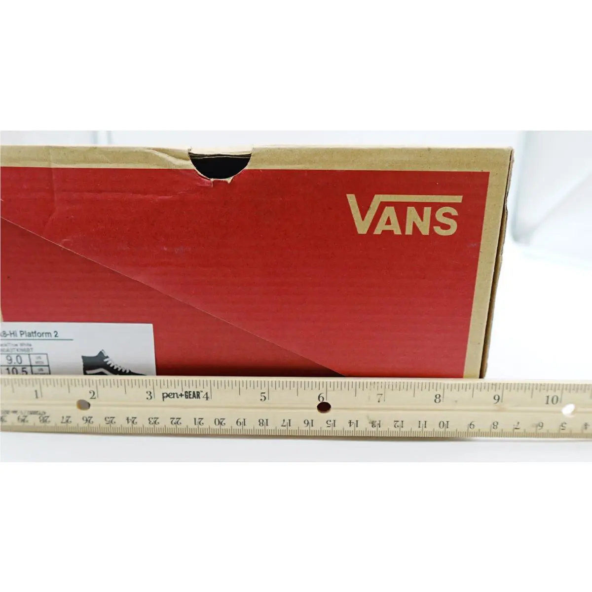 Vans shoes - Vans Chain Sk8‑Hi Platform 2.0 - Black 20